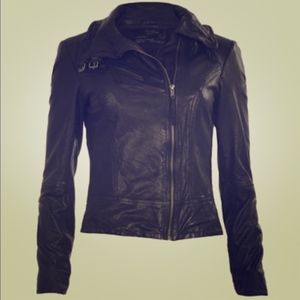 All Saints Belvedere Women's Moto Leather Jacket